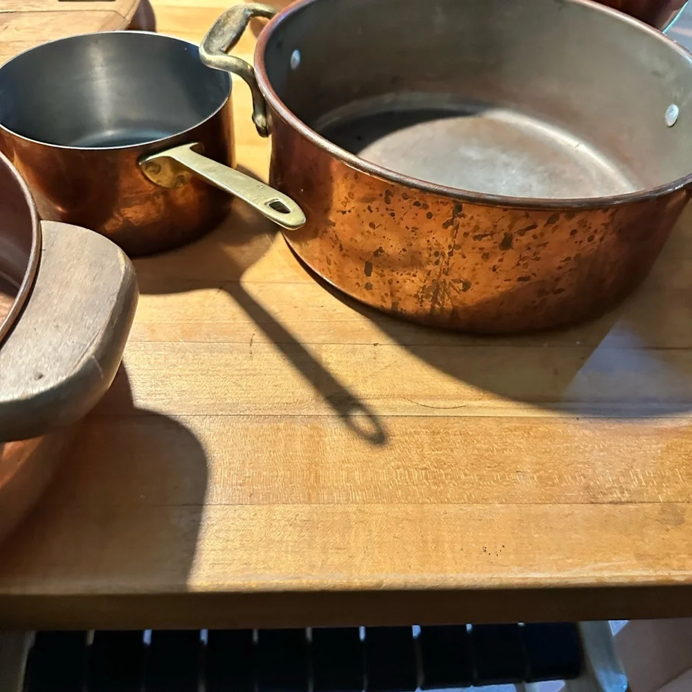 Copper Cookware Set - Picture 2 of 5